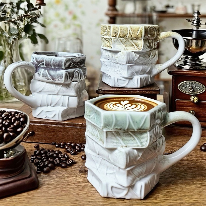 Photography Coffee - 120ML-200ML Creative New Painted Book Cup