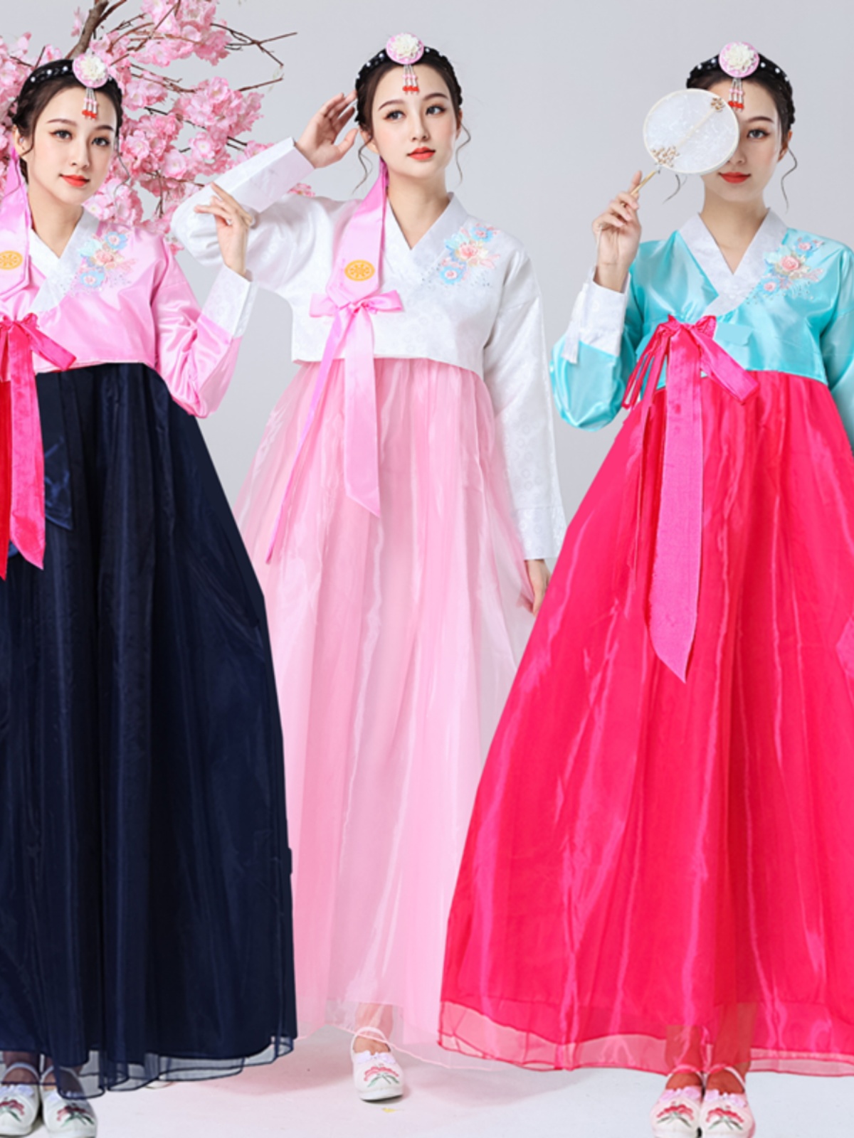 Photography Outfits - New Korean Court Yanji Women's Traditional