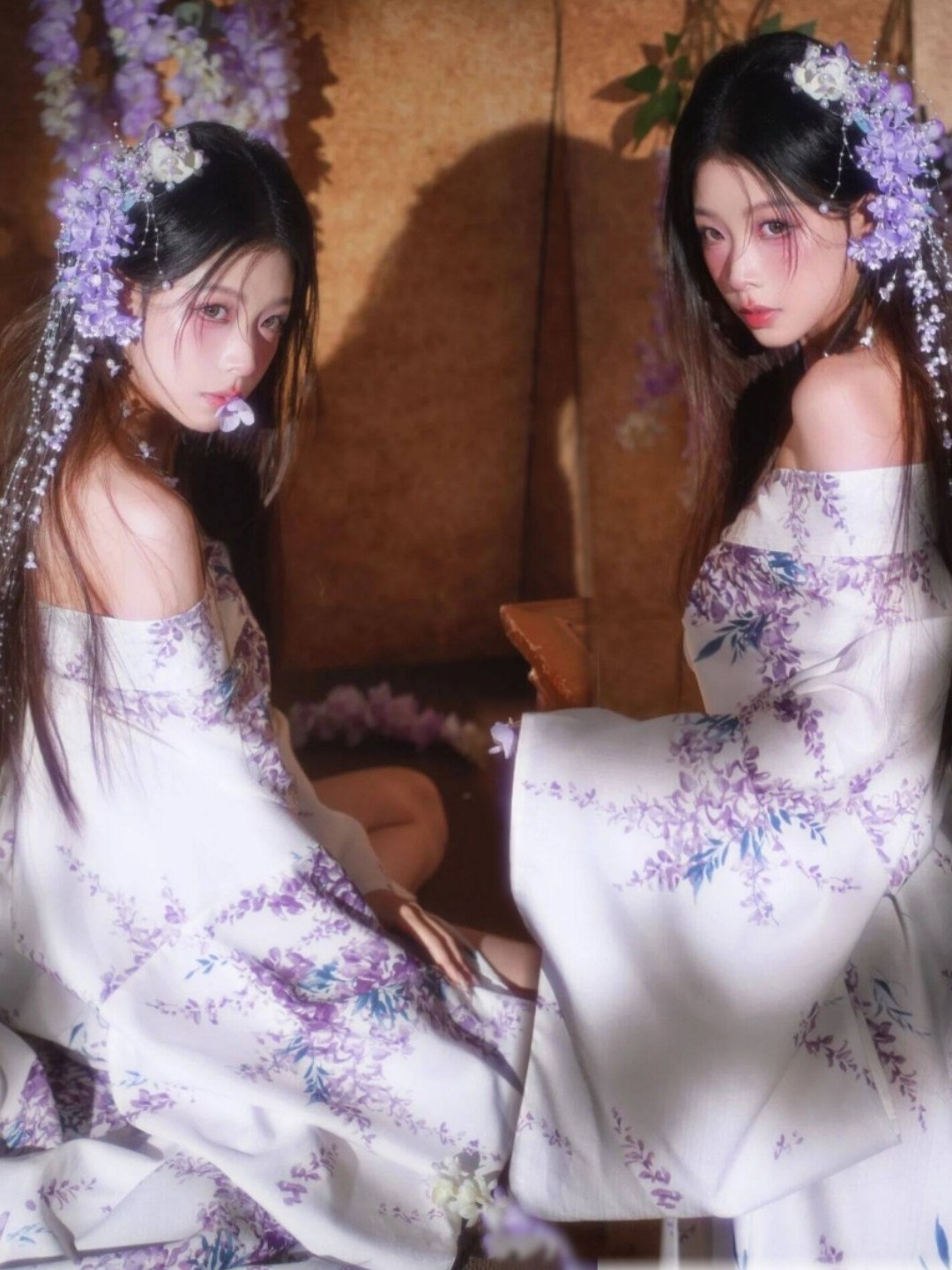 Photography Outfits - Traditional Japanese Kimono Women's Formal Outfit