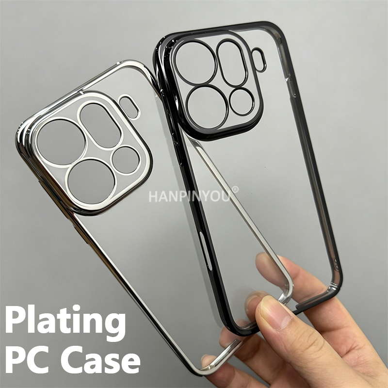 Photography Kit Oppo Find X9 Pro - Luxury Plating Clear Ultra Thin Case