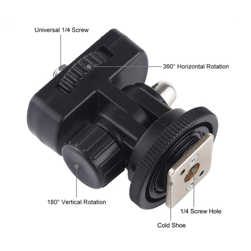 [FOA]1/4 inch Screw Thread Col - đánh giá và giá Camera Cold Shoe