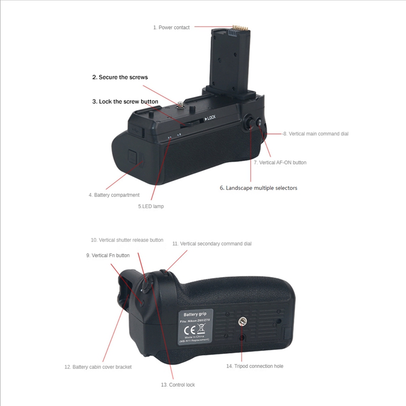 MB-N11 SLR Camera Handle Verti - đánh giá và giá Camera Battery Grip