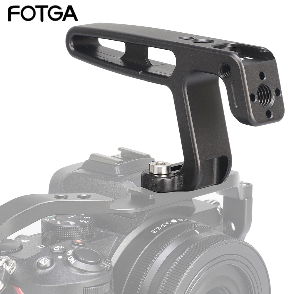 FOTGA Mini Top Handle Hand Gri - đánh giá và giá Camera Cold Shoe