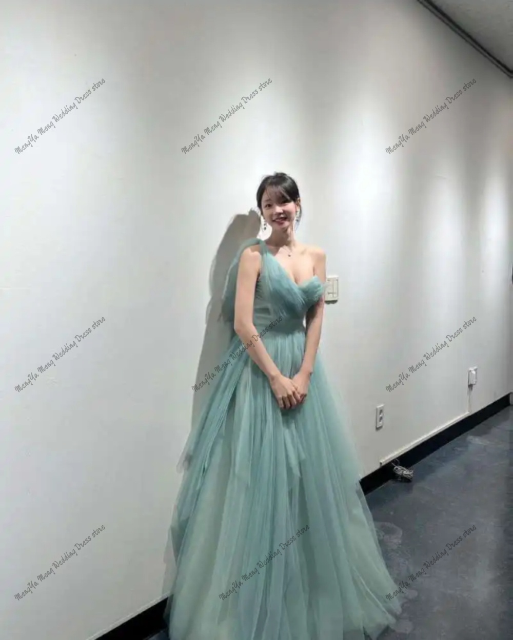 Fairy Tulle Dusty Green Evenin - đánh giá và giá Photography Basic