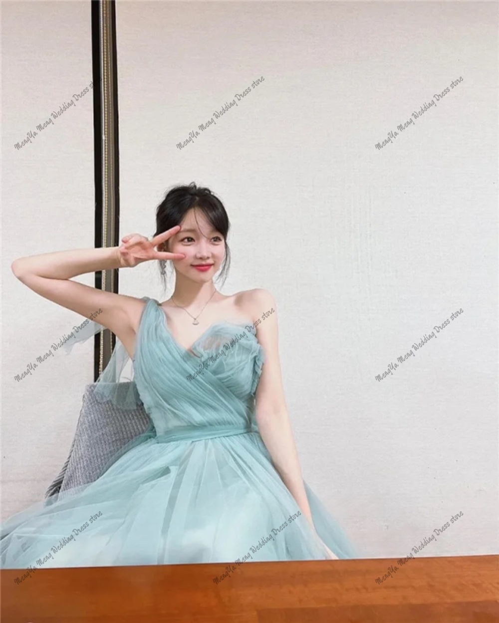 Fairy Tulle Dusty Green Evenin - đánh giá và giá Photography Basic