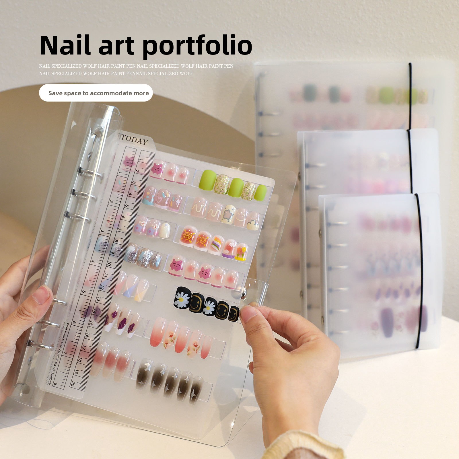 Nail Art Piece Storage Book La - đánh giá và giá Photography Basic