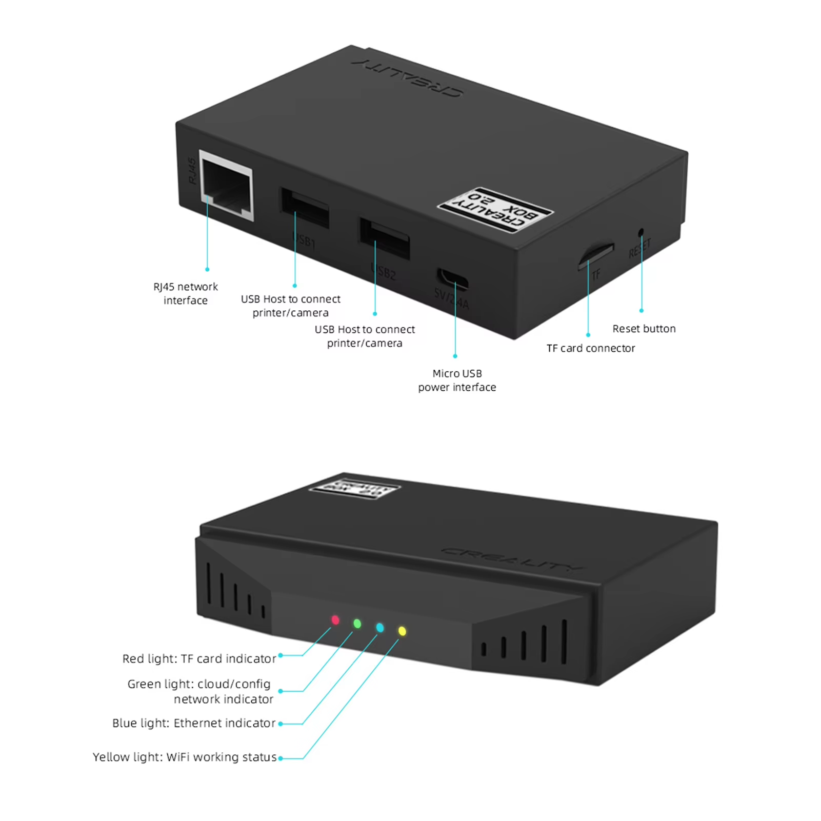 Creality WiFi Box 2.0 Intellig - đánh giá và giá Timelapse Controller