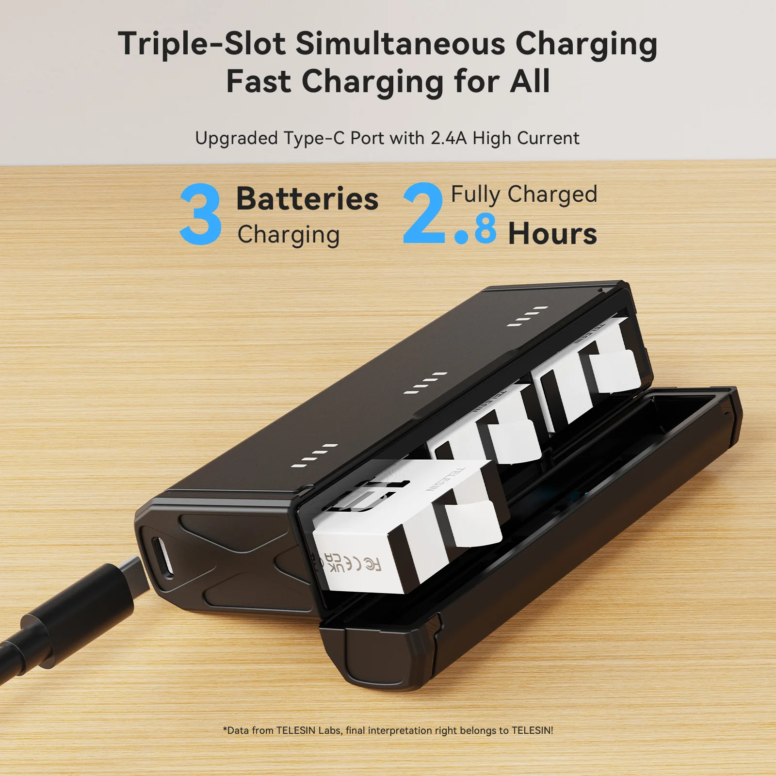 TELESIN Portable Fast Charging - đánh giá và giá Gopro Action Camera Hero 11 Black