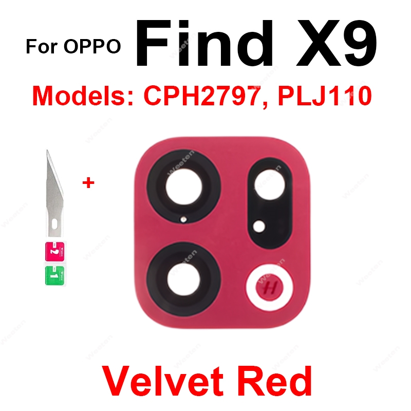 Rear Main Glass Lens For OPPO  - đánh giá và giá Photography Kit Oppo Find X9 Pro