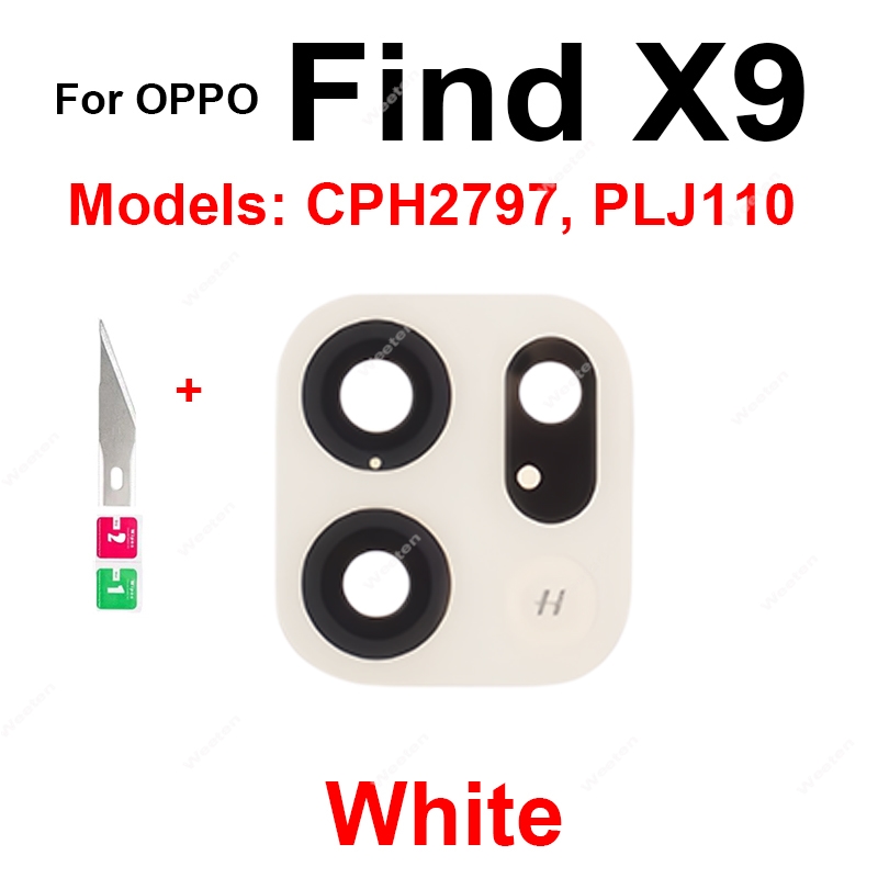 Rear Main Glass Lens For OPPO  - đánh giá và giá Photography Kit Oppo Find X9 Pro