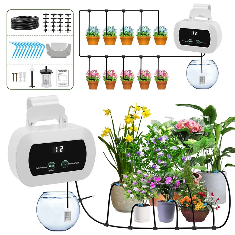 Garden Irrigation Controller w - đánh giá và giá Timelapse Controller