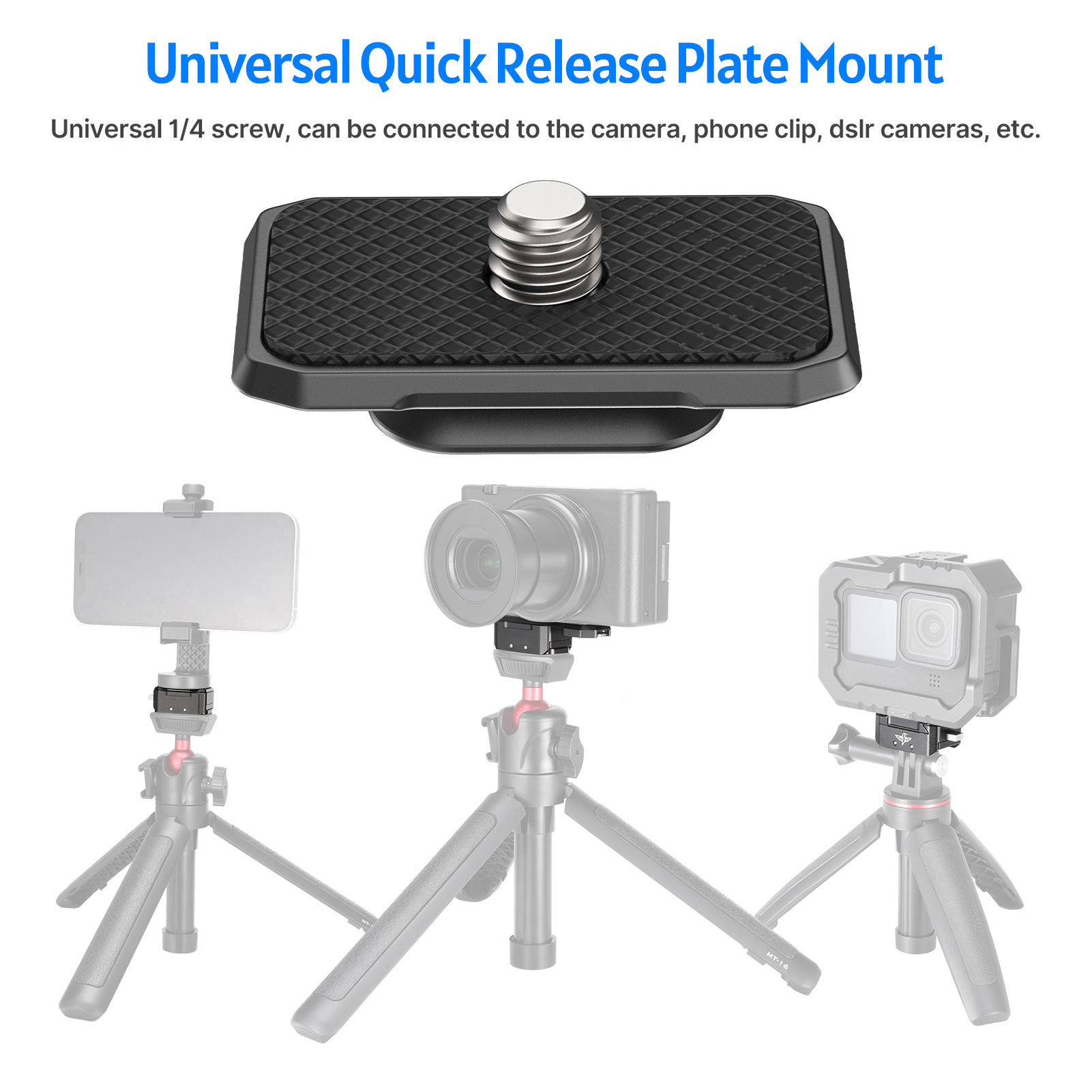 Aluminum Quick Release Mount A - đánh giá và giá Camera Cage Baseplate