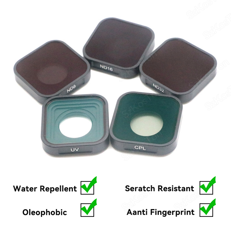 UV CPL ND8 ND16 ND32 Filter fo - đánh giá và giá Gopro Action Camera Hero 11 Black