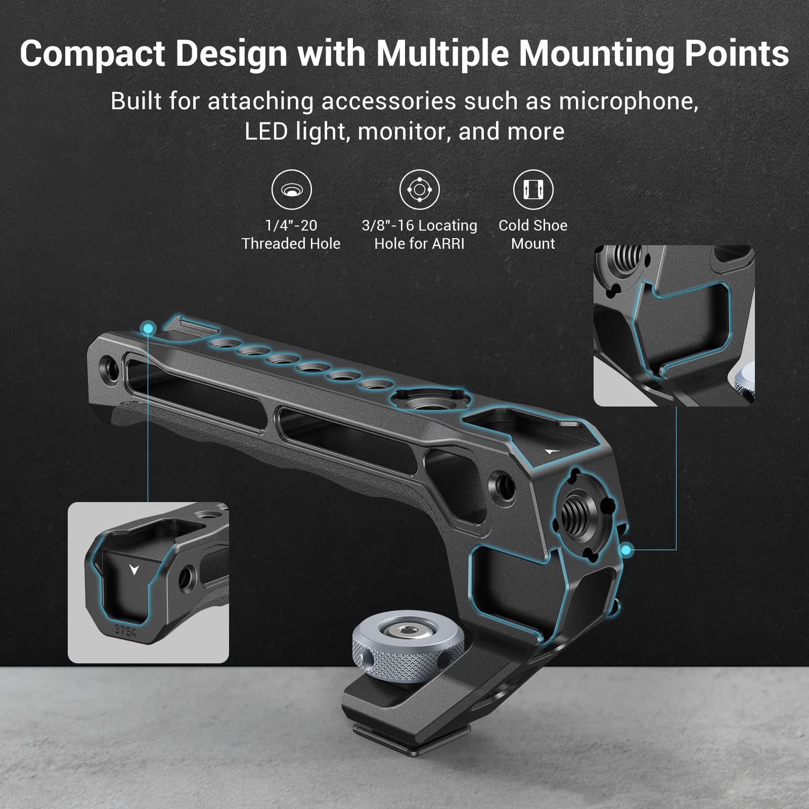 SmallRig NATO Tay Lite Với Già - đánh giá và giá Camera Cold Shoe