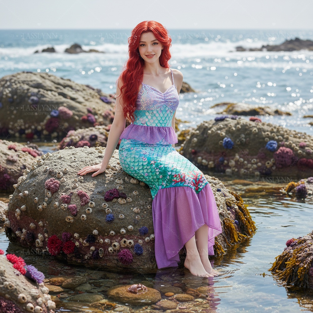 Little Mermaid Ariel Cosplay L - đánh giá và giá Photography Outfits