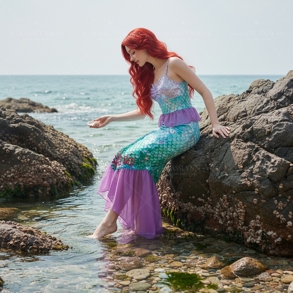 Little Mermaid Ariel Cosplay L - đánh giá và giá Photography Outfits
