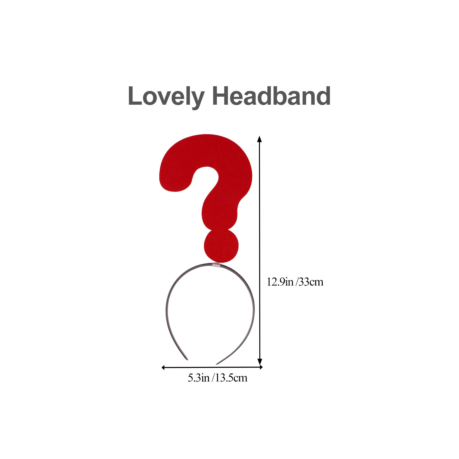 2Pcs Funny Question Mark Hair  - đánh giá và giá Photography Questions