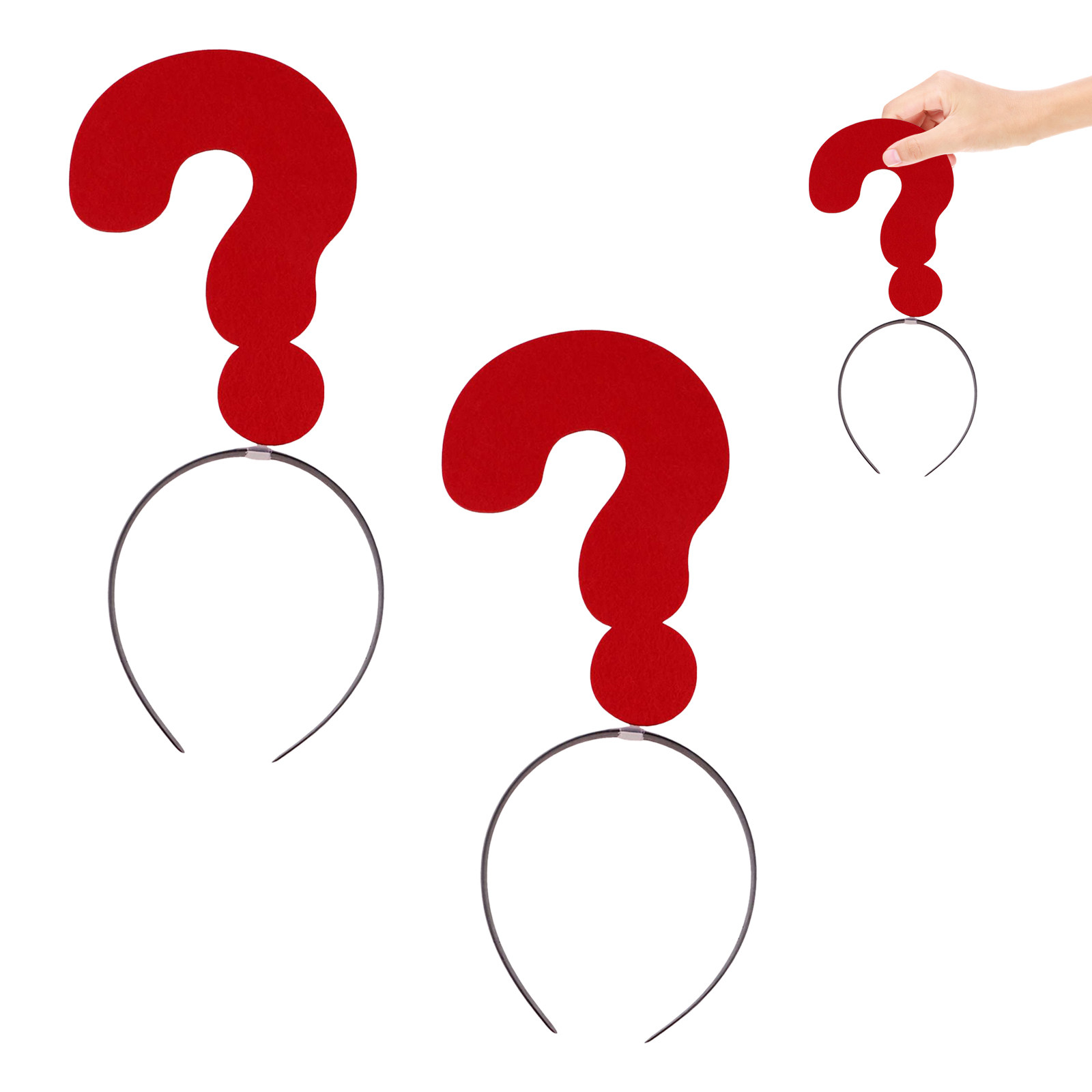2Pcs Funny Question Mark Hair  - đánh giá và giá Photography Questions