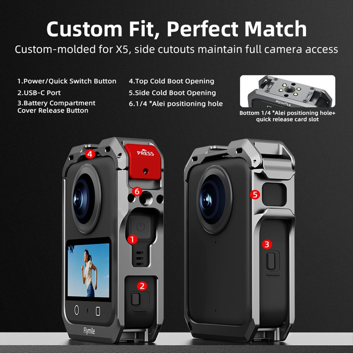 N05R Flymile Metal Protective  - đánh giá và giá Camera Cold Shoe