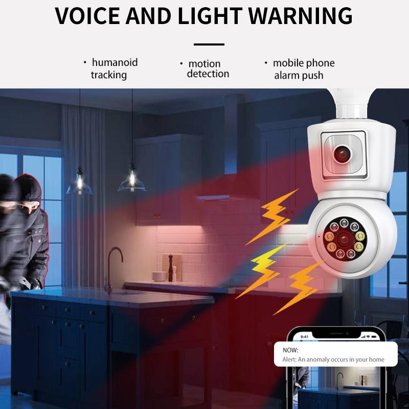 8MP E27 Bulb WiFi Camera 4K Du - đánh giá và giá Photography Term