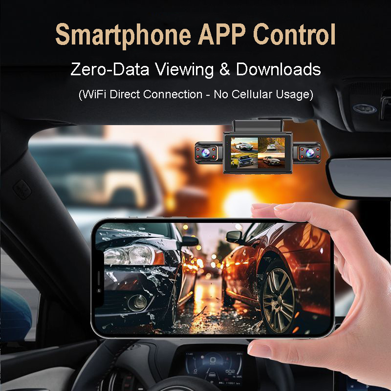 4K 4CH Hidden Car DVR with APP - đánh giá và giá Timelapse Controller