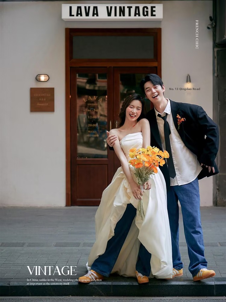 Fashionable Korean Style Denim - đánh giá và giá Photography Outfits