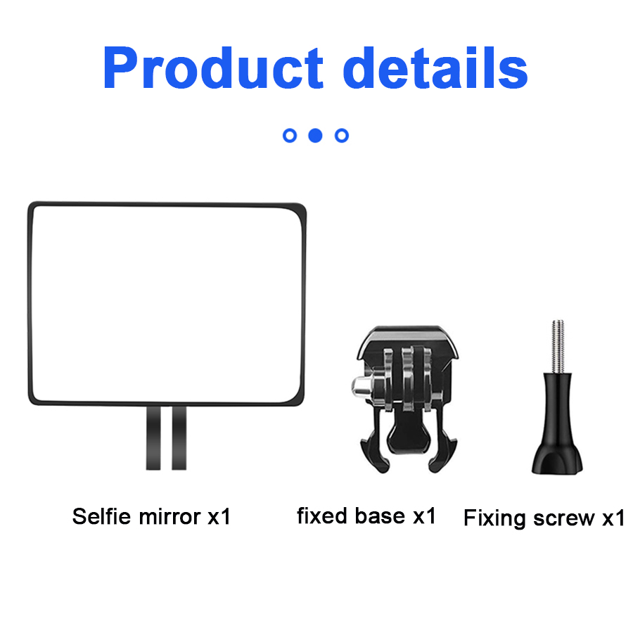 Gương Dùng Trong Phụ Kiện Cho  - đánh giá và giá Gopro Action Camera Hero 11 Black