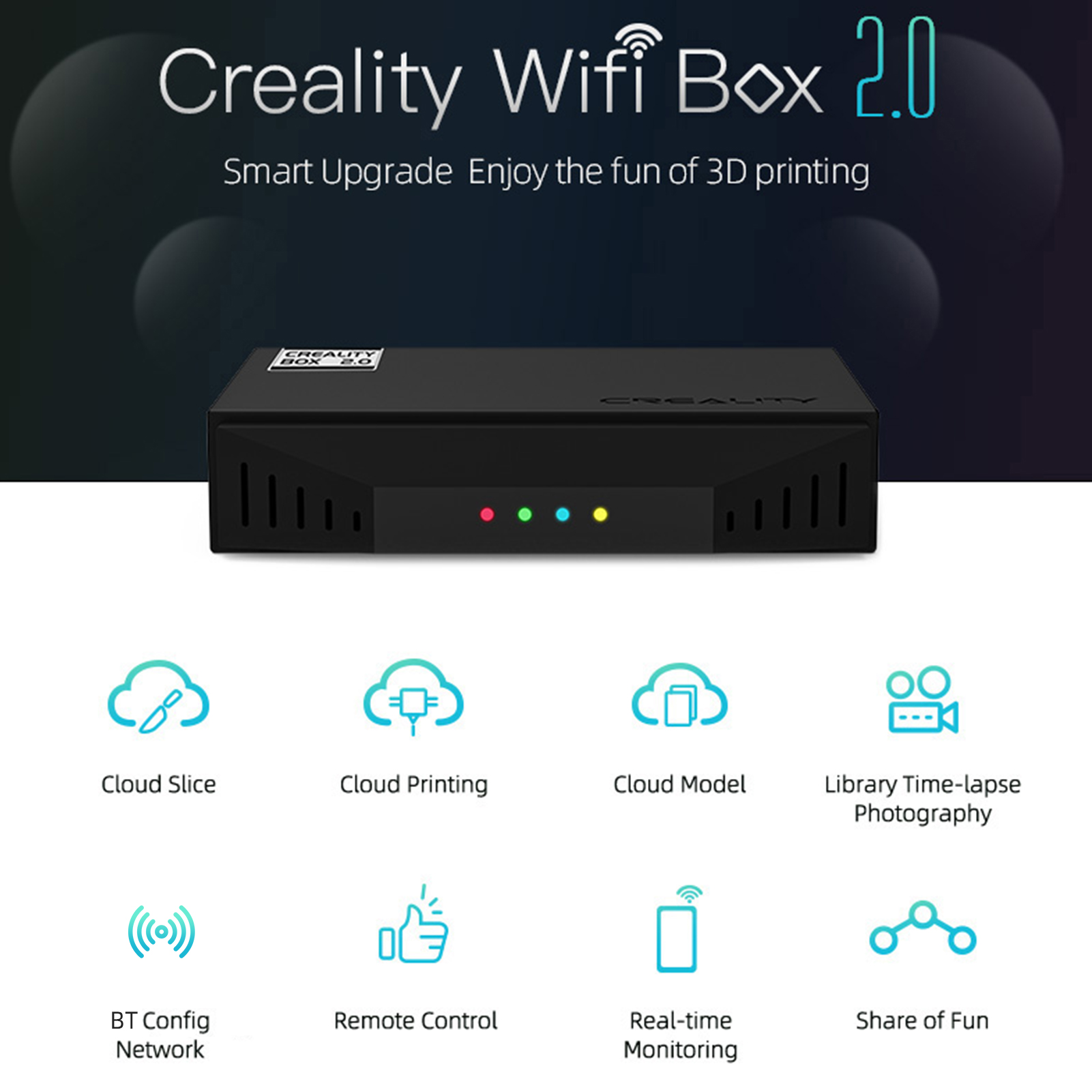 Creality Wifi Box 2.0 Intellig - đánh giá và giá Timelapse Controller