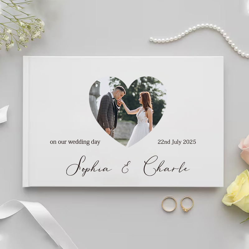 Personalized Guest Book for We - đánh giá và giá Photography Basic