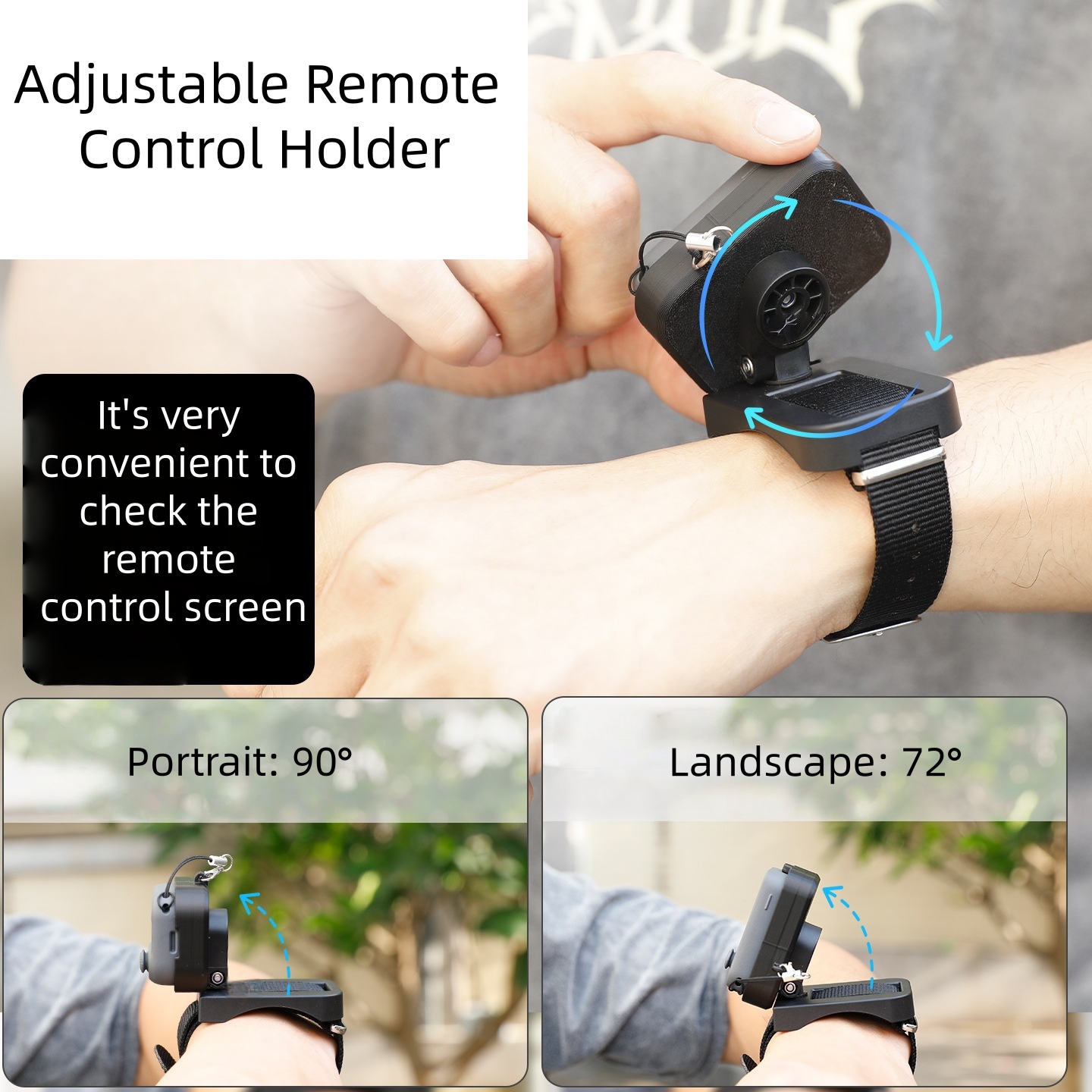 Remote Control Holder for DJI  - đánh giá và giá Camera Battery Grip