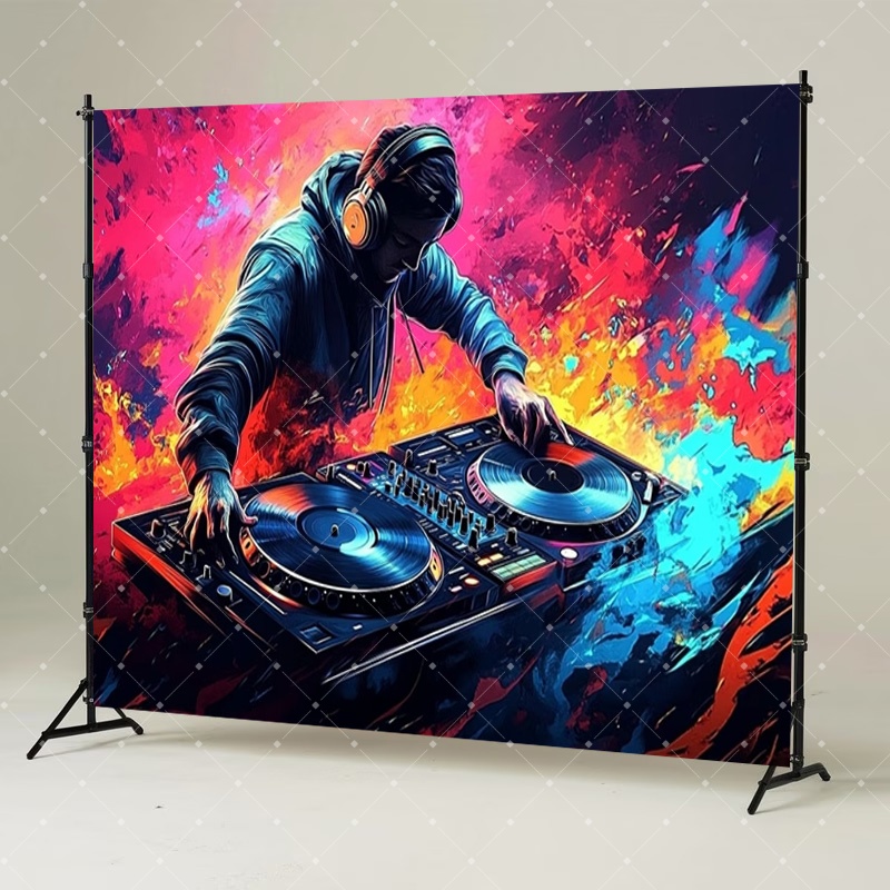 Hip Hop Music DJ Party Decorat - đánh giá và giá Photography Kit Pro