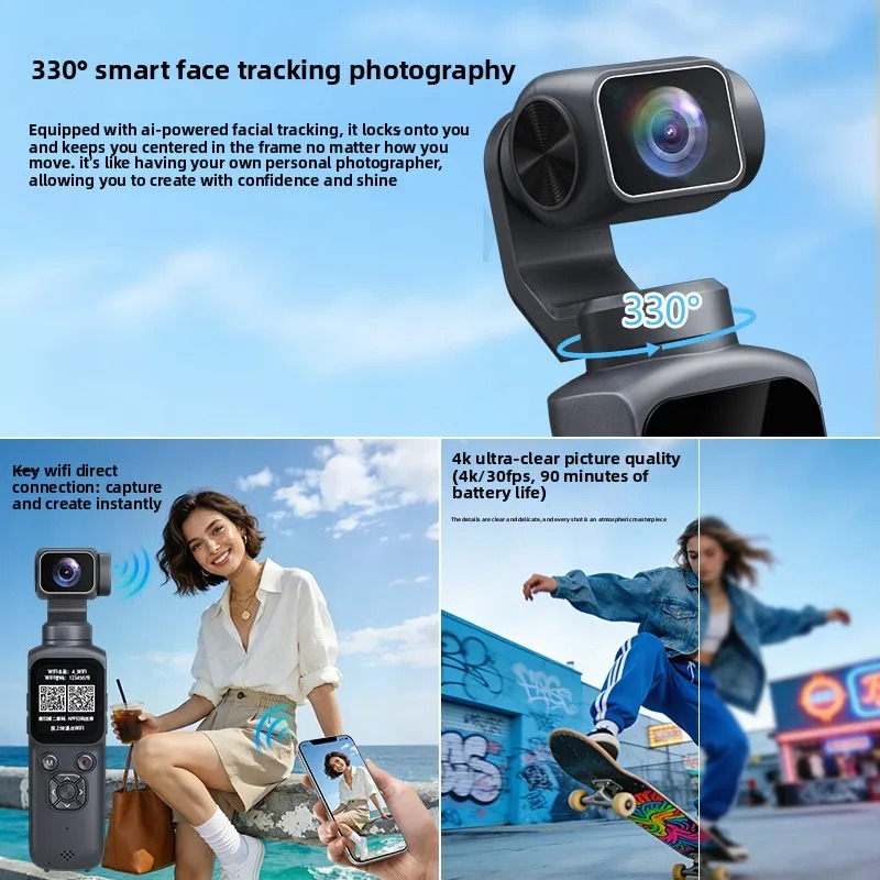 4K HJD05 Pocket 3 Camera with  - đánh giá và giá Photography Term
