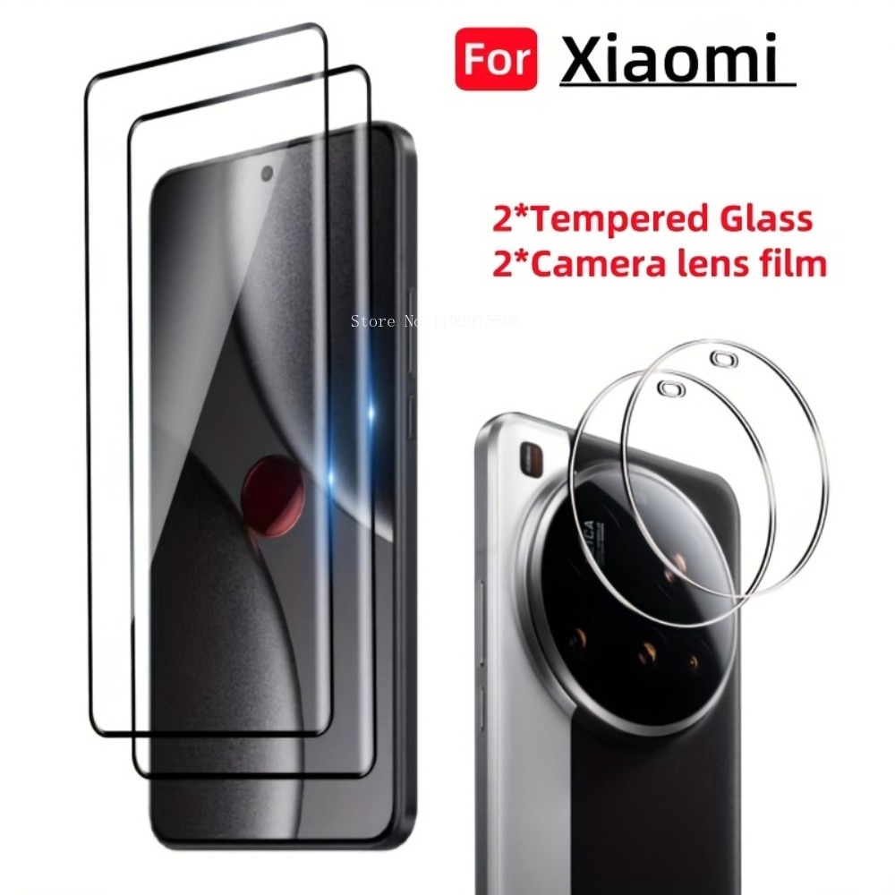 [4-in-1]2Pcs 3D Tempered Glass - đánh giá và giá Xiaomi Photography Kit 15 Ultra