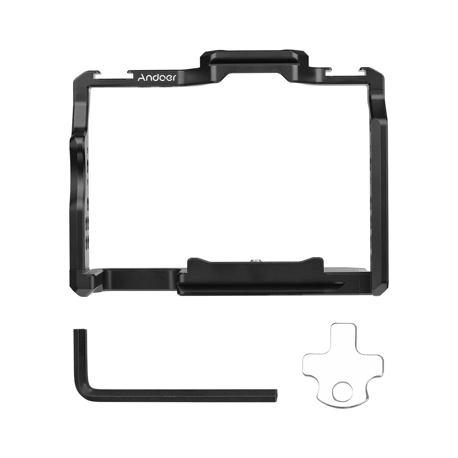 Andoer Camera Cage Aluminum Al - đánh giá và giá Camera Cage Baseplate