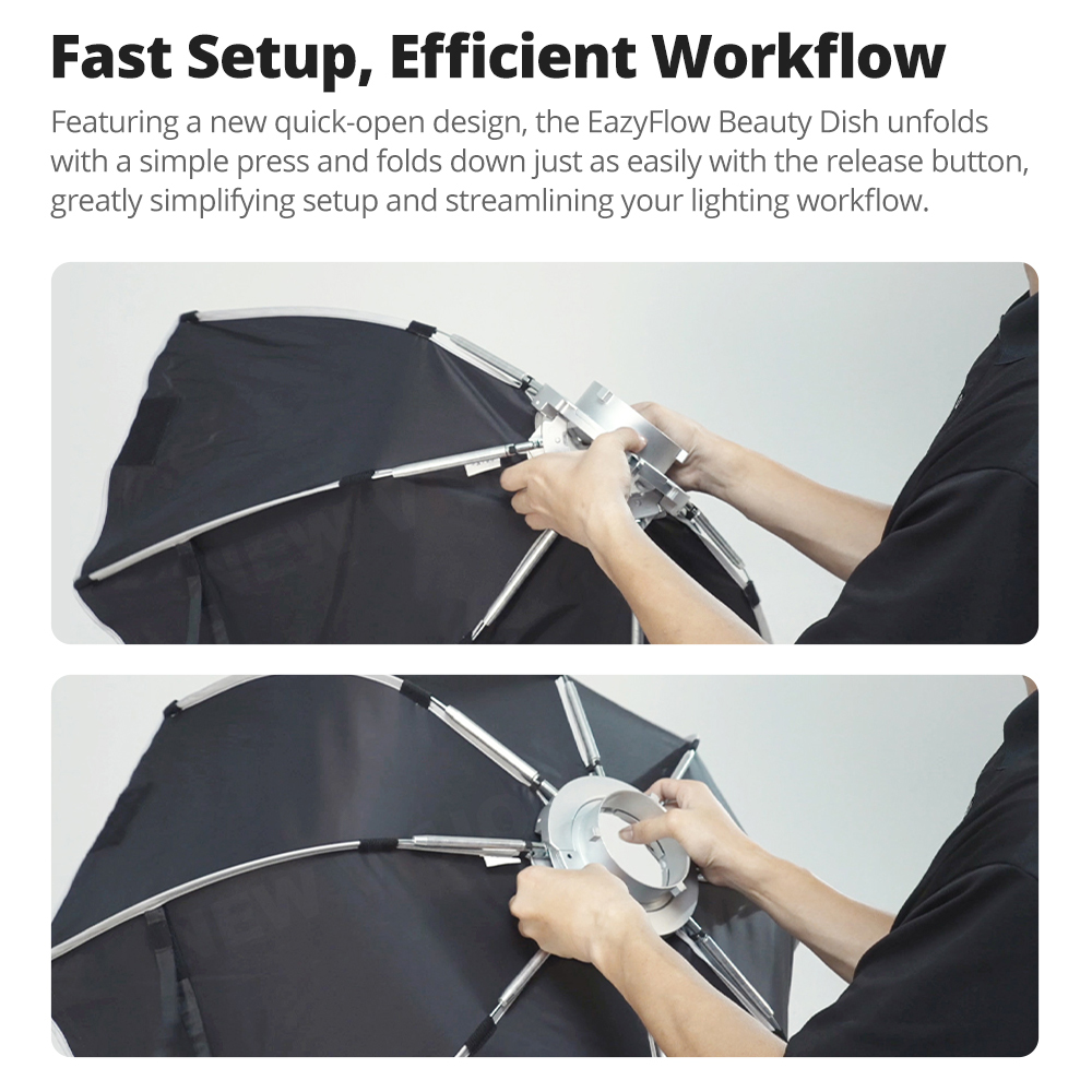 New Godox EazyFlow Beauty Dish - đánh giá và giá Photography Kit Pro