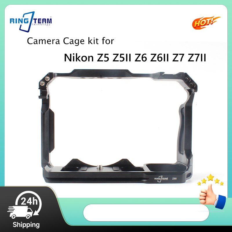 Camera Cage for Nikon Z5 Z5II  - đánh giá và giá Camera Cold Shoe