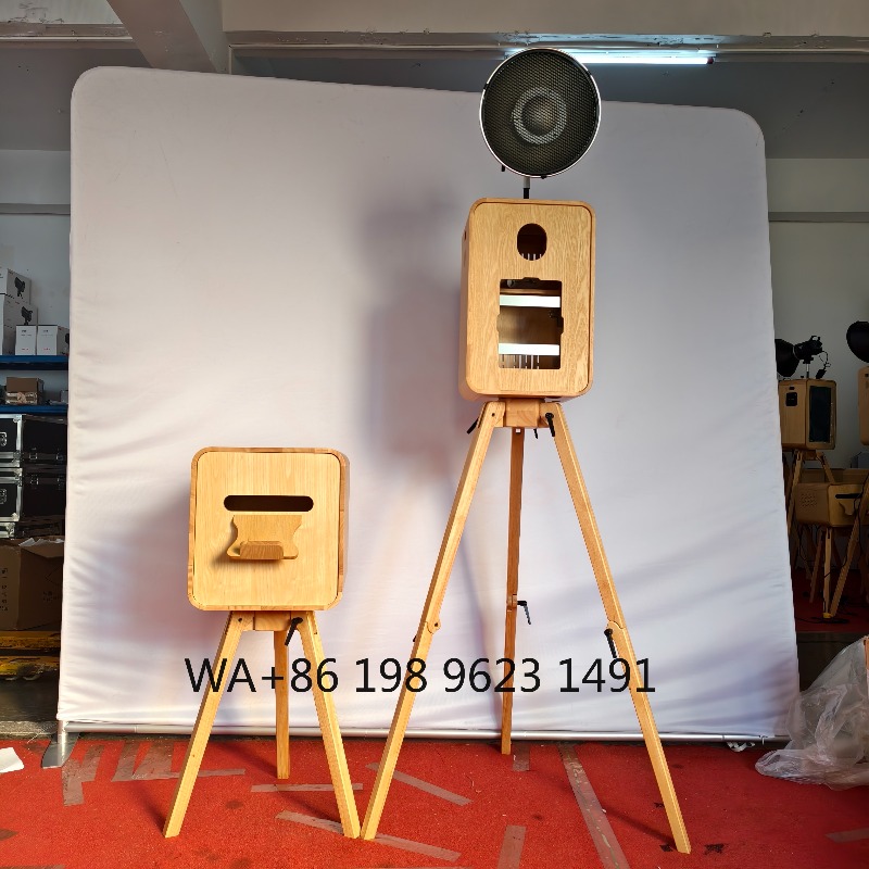Retro Wooden Selfie Photo Boot - đánh giá và giá Photography Digital