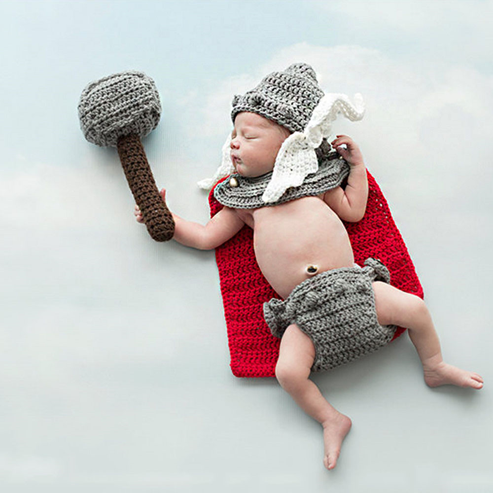 Newborn Photography Props Thor - đánh giá và giá Photography Outfits