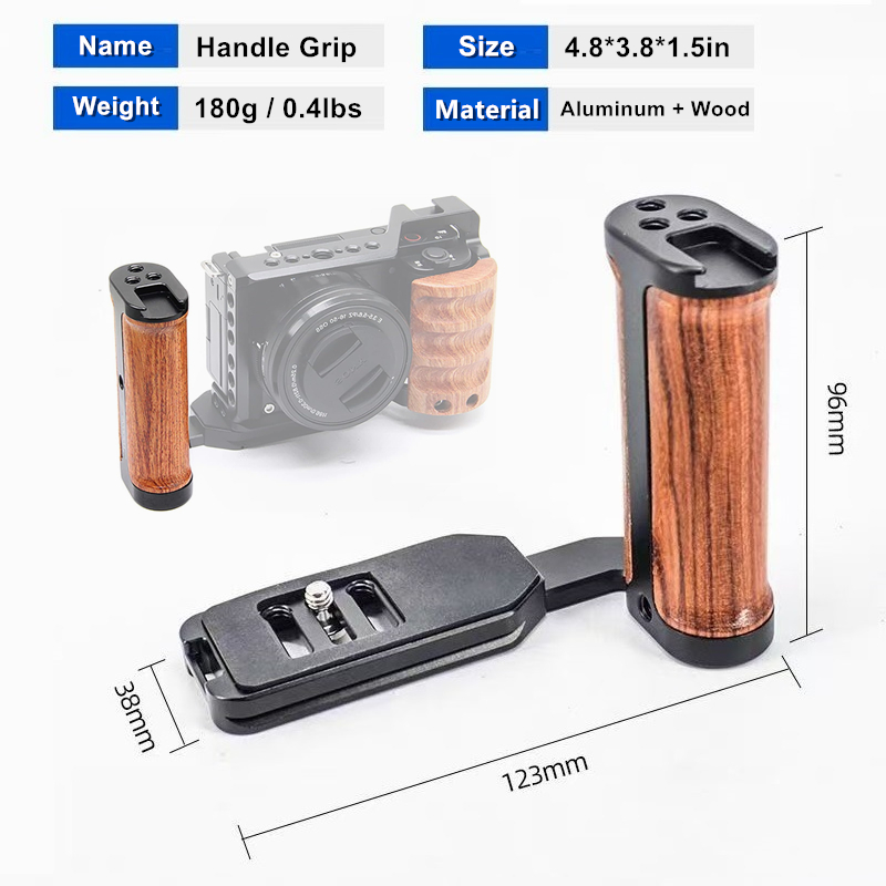 Lightweight Handgrip L-Shape G - đánh giá và giá Camera Cold Shoe